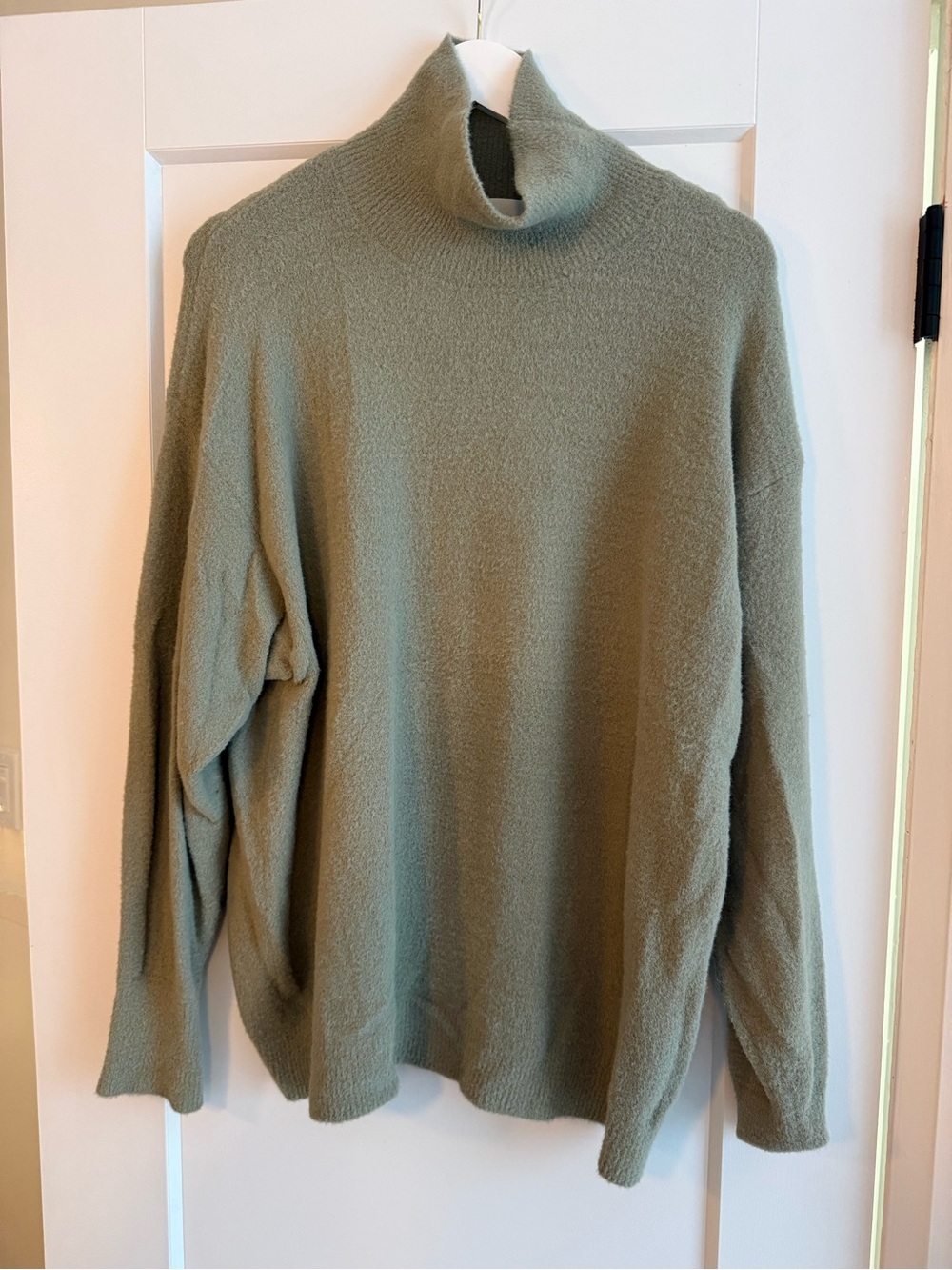 Aritzia Olive Green Turtleneck Sweater